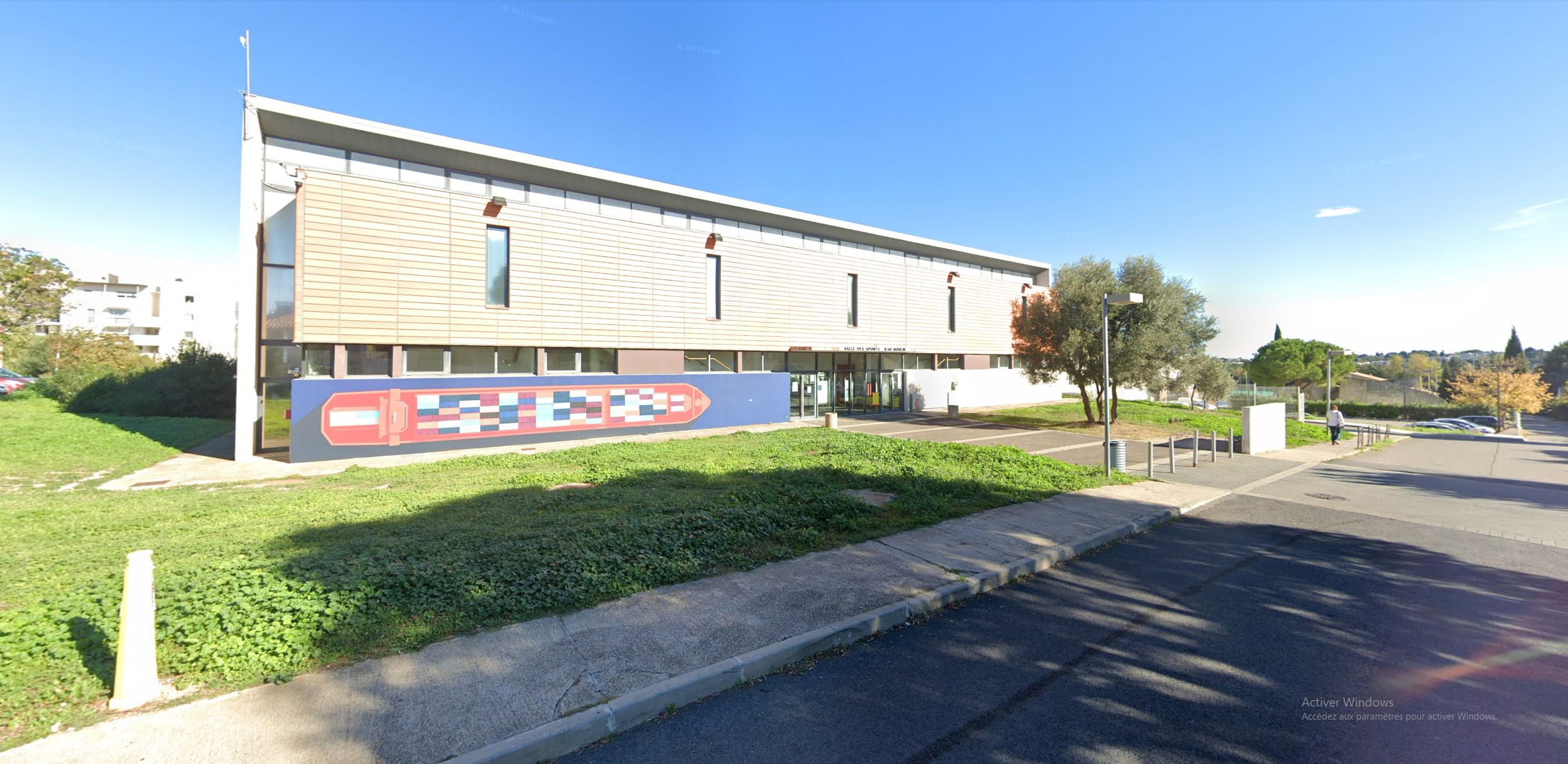 Le gymnase de Juvignac, salle des sports du club Juvignac Handball